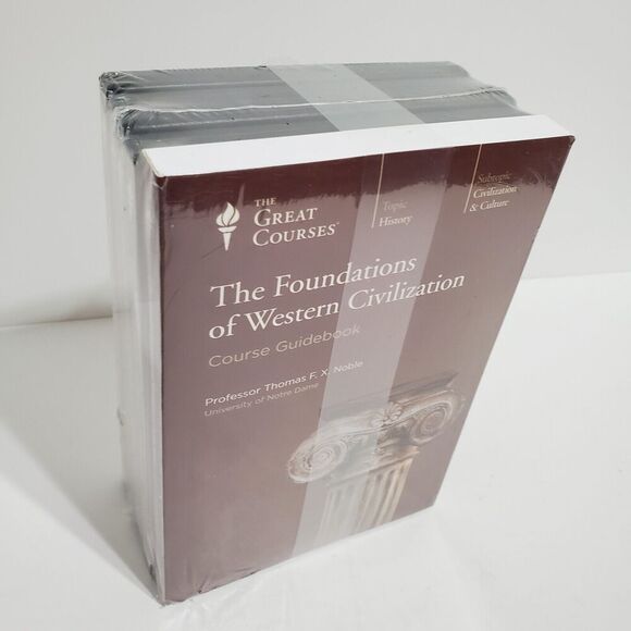 Other - GREAT COURSES Foundations of Western Civilization (24 CD's + Guidebook) SEALED